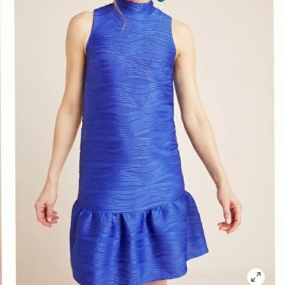 HUTCH Mollie Textured Sleeveless Dress
